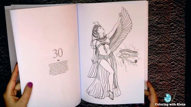 Colouring Heaven. Обзор журнала для раскрашивания 'Magic & Mythology Special' смотреть онлайн
