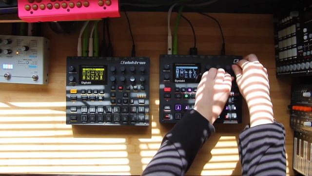 Elektron Syntakt with Digitakt dawless JAM 30/4/22 14:50 смотреть онлайн