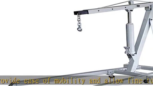 OTC 2004 4,000 lb. Capacity Folding Engine Hoist / Shop Crane смотреть онлайн