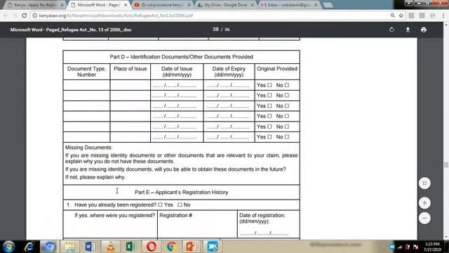 Kenya - Apply for Asylum Visa смотреть онлайн