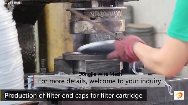 Filter End Caps and Expanded Metal Filter Mesh for Air Filter Cartridge смотреть онлайн