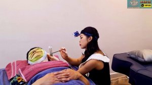 S-43. 베트남 호치민 새로생긴 이발소에 그녀가 떴다🤩 베트남 이발소 마사지. 춘향이발소. With Ny