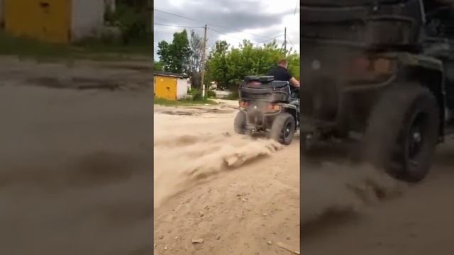 Русская механика как пуля #atv #квадроциклы #short смотреть онлайн