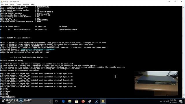 Switch Hub 2960 24 port Gigabit TTL смотреть онлайн
