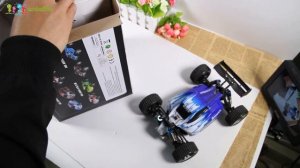 Wltoys A959 Vortex 1/18 2.4G 4WD Electric RC Car Off-Road Buggy RTR Blue