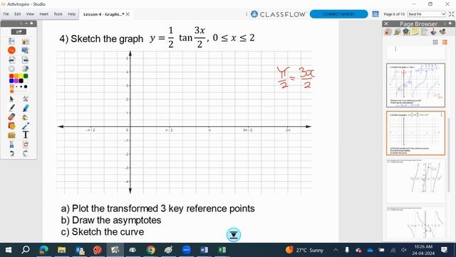 IM3 U5L4 - Graphing Tan Functions смотреть онлайн