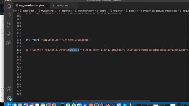 API Gateway SQS (FIFO) with Cloudformation смотреть онлайн