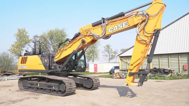 Case Construction CX370 double boom смотреть онлайн
