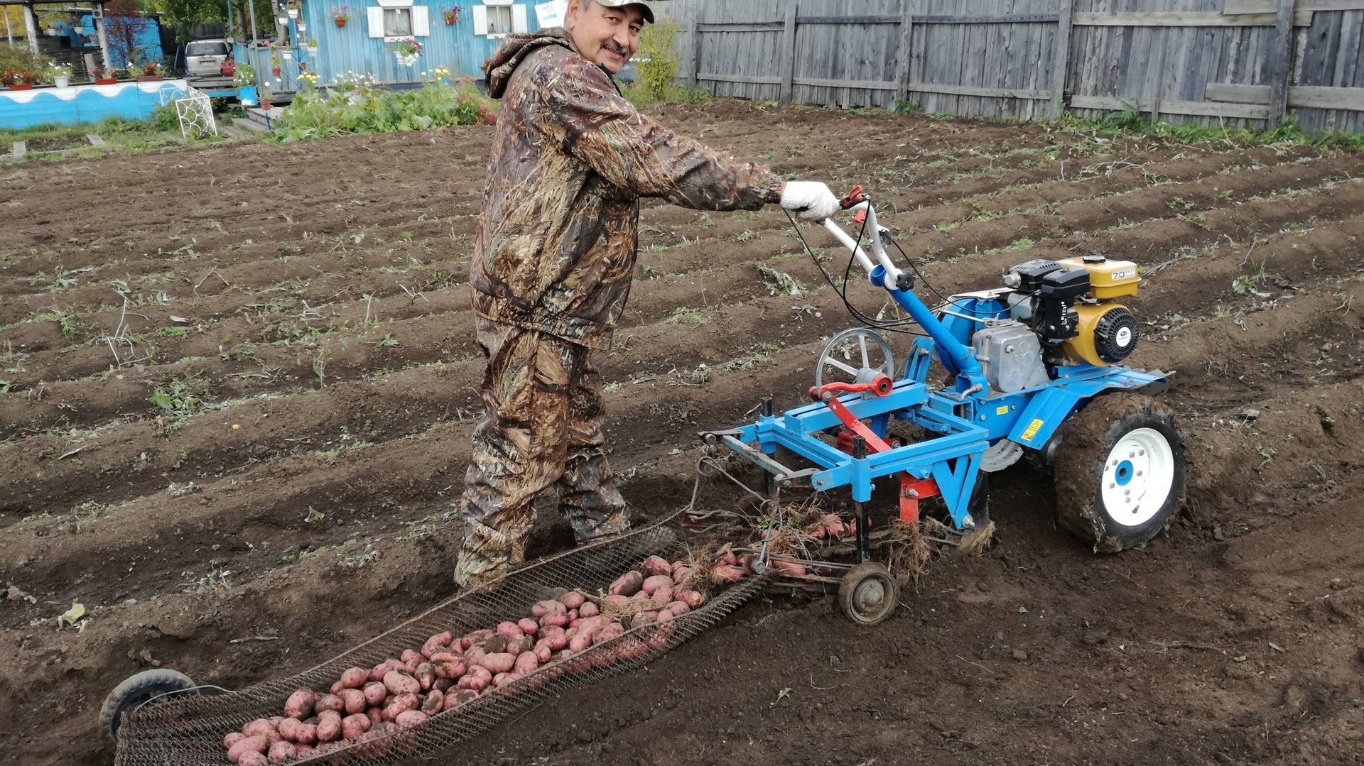 Супер картофелекопалка