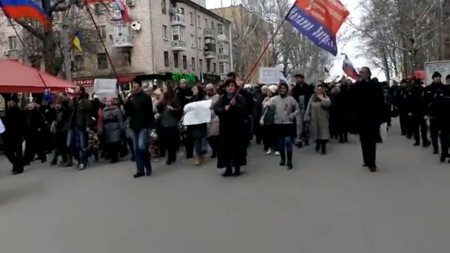 Николаев Шествие по Советской 6 апреля 2014 год,часть#2 смотреть онлайн