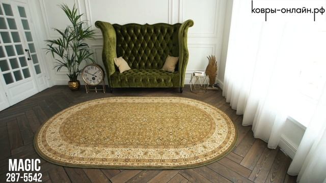 Овальный ковер 287 MAGIC 65542 Восточная классика смотреть онлайн