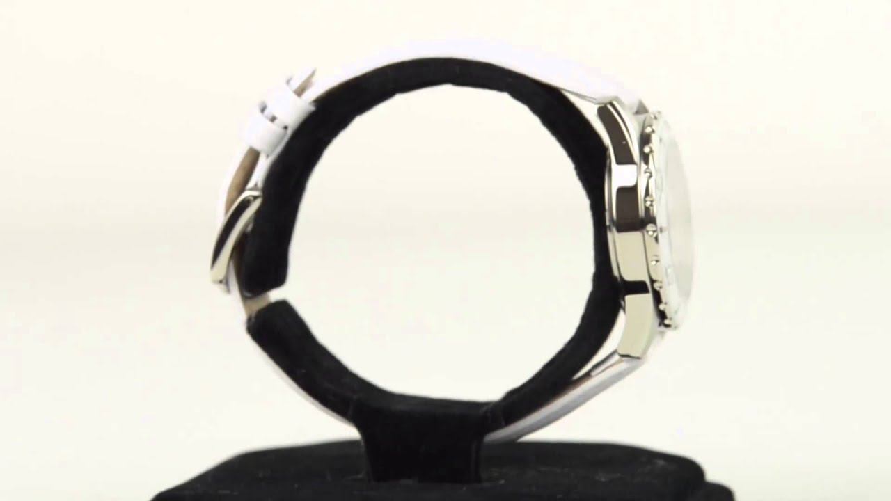 Wenger Sport Mother-of-Pearl Watch - Leather Strap (For Women) смотреть онлайн