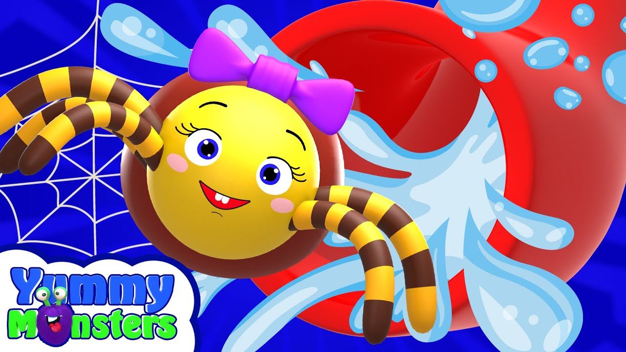 Инси-Винси паучок | Incy Wincy Spider на русском — Детские песенки от@YummymonstersRussian