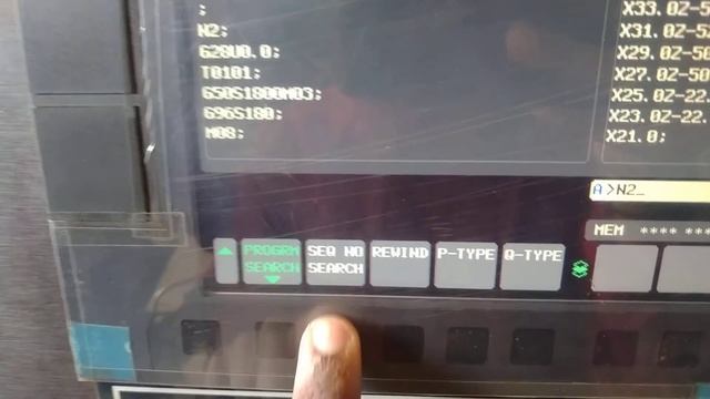 CNC#HOW TO DO BLOCK SEARCH /SEQUENCE SEARCH IN FANUC (CBP) #3 смотреть онлайн