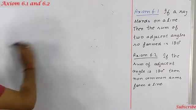 Axiom 6.1 and 6.2 | Chapter 6 | Lines and Angles | Class 9 | NCERT Math | CBSE смотреть онлайн