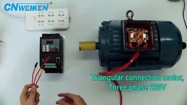 WK600 220V VFD frequency drive inverter for 3 phase ac motor смотреть онлайн