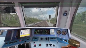 ZDSimulator Эп2к с фирменным скорым поездом Россия №1,2