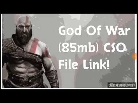 God Of War (85mb) CSO File Link Download! смотреть онлайн
