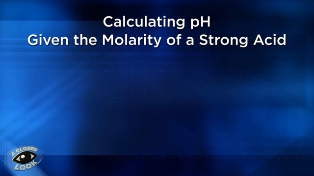 Closer Look: pH Calculations | Chemistry Matters смотреть онлайн
