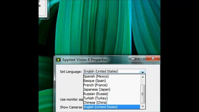 Change the Language in Applied Vision software смотреть онлайн