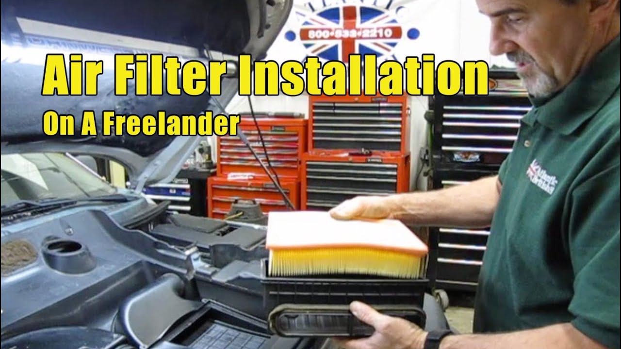 Land Rover Freelander Air Filter Change смотреть онлайн