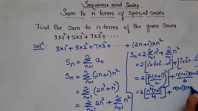 Sum to n terms of special series |Sequence and Series class 11 introduction | Class 11 | Maths смотреть онлайн