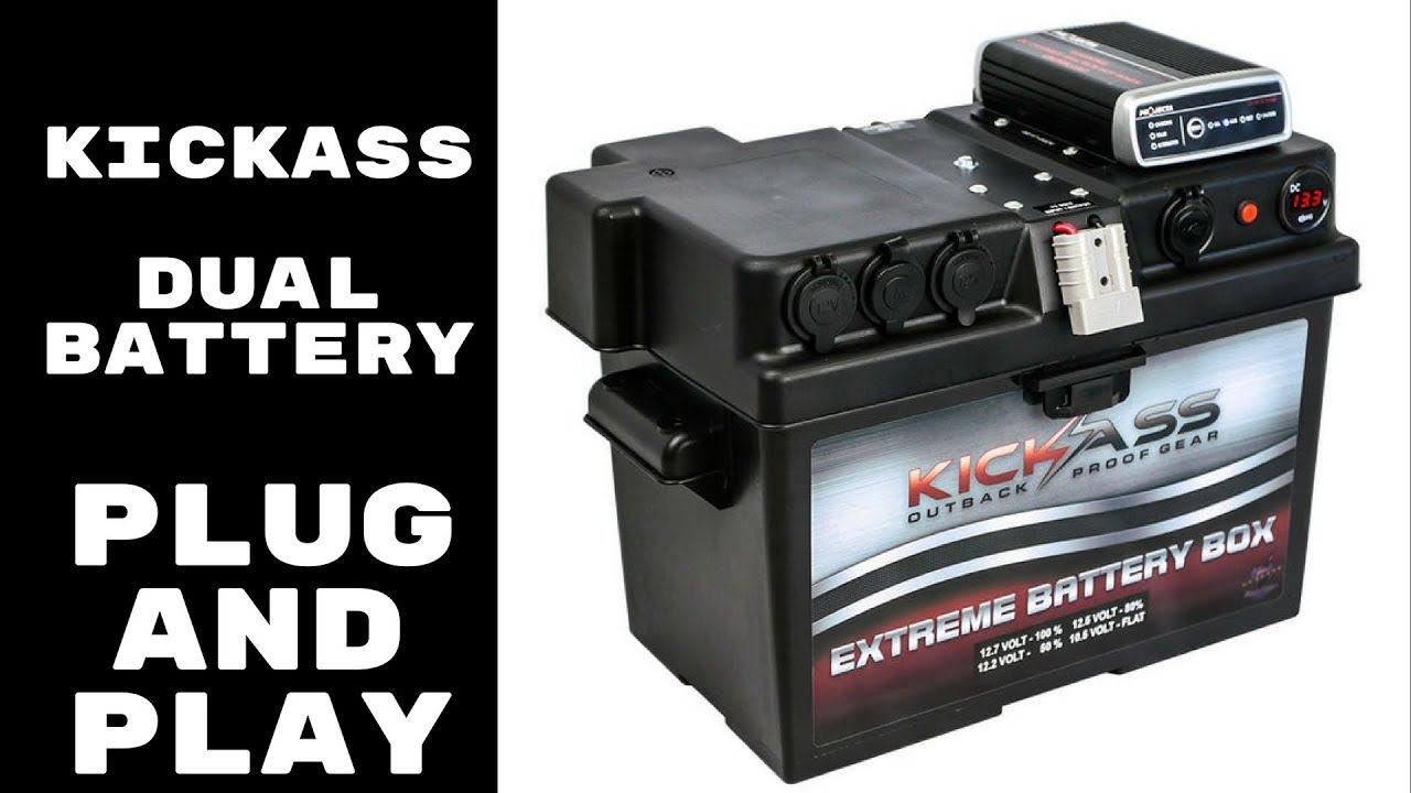 KickAss 12v Dual Battery System with DCDC Charger смотреть онлайн