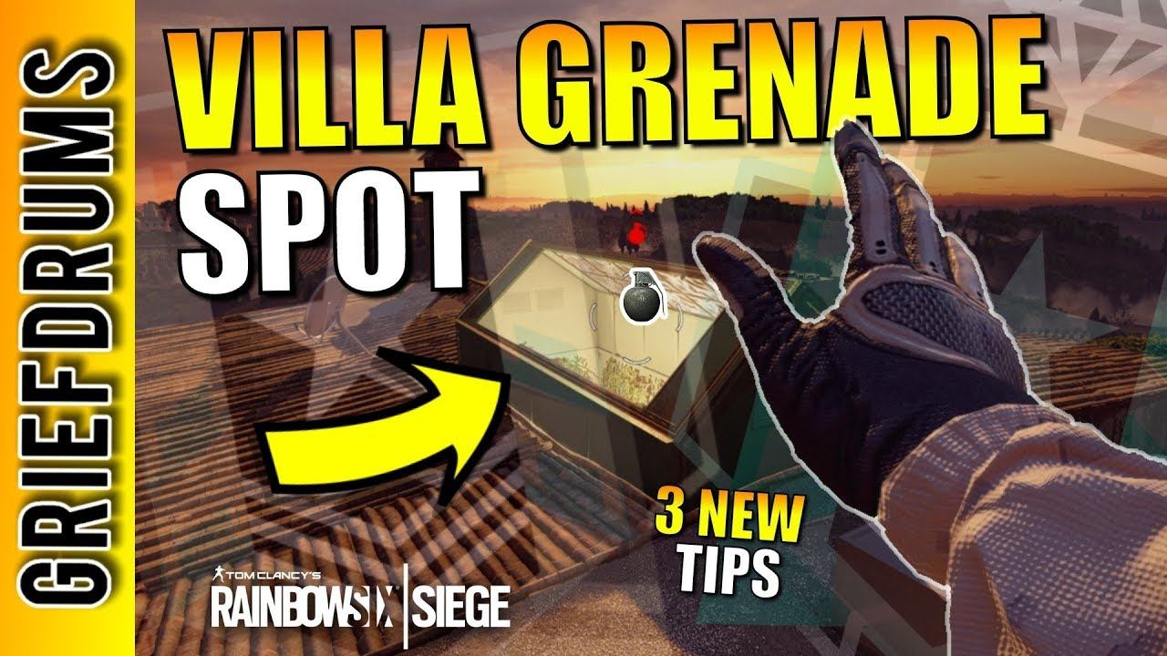 The Villa Grenade Spot - Rainbow Six Siege Tips смотреть онлайн