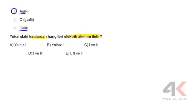TYT Kimya Soru Bankası Bölüm 04 Test 03 Soru Çözümleri смотреть онлайн