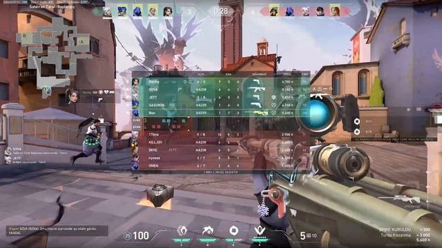 FRANKFURT SERVER'INDA 5 TÜRK?! │ VALORANT KOMİK ANLAR │ VALORANT COMPETİTİVE смотреть онлайн