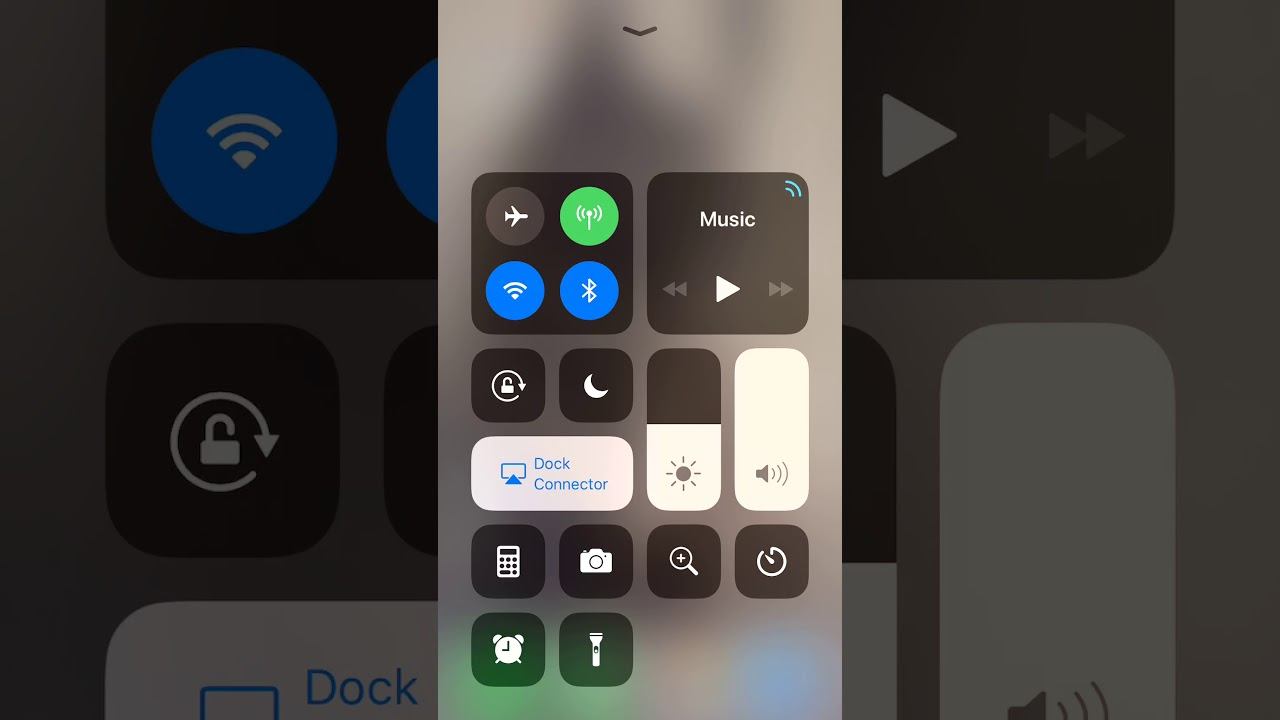 iOS 11 Control Center on iPhone смотреть онлайн