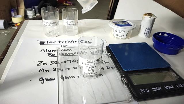 D.I.Y. EASY 100% WORKABLE ELECTROLYTE GEL FOR ALUMINIUM CARBON RE-CHARGEABLE BATTERIES смотреть онлайн