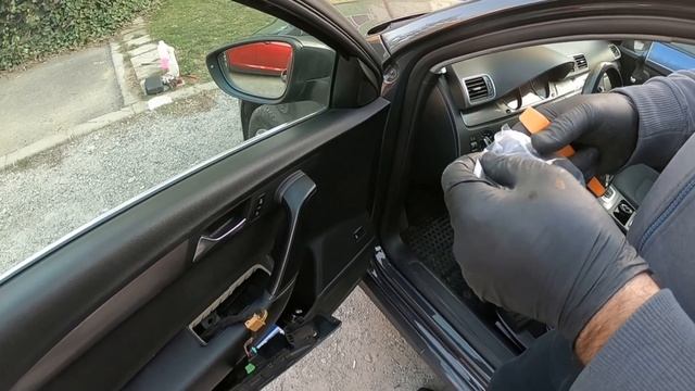 VW Passat B7 Side Mirror Switch Replacement DIY смотреть онлайн
