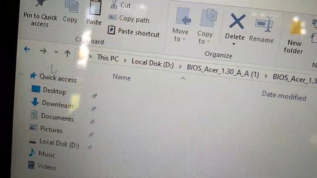 อัพเดทไบออส bios Notebook Acer смотреть онлайн