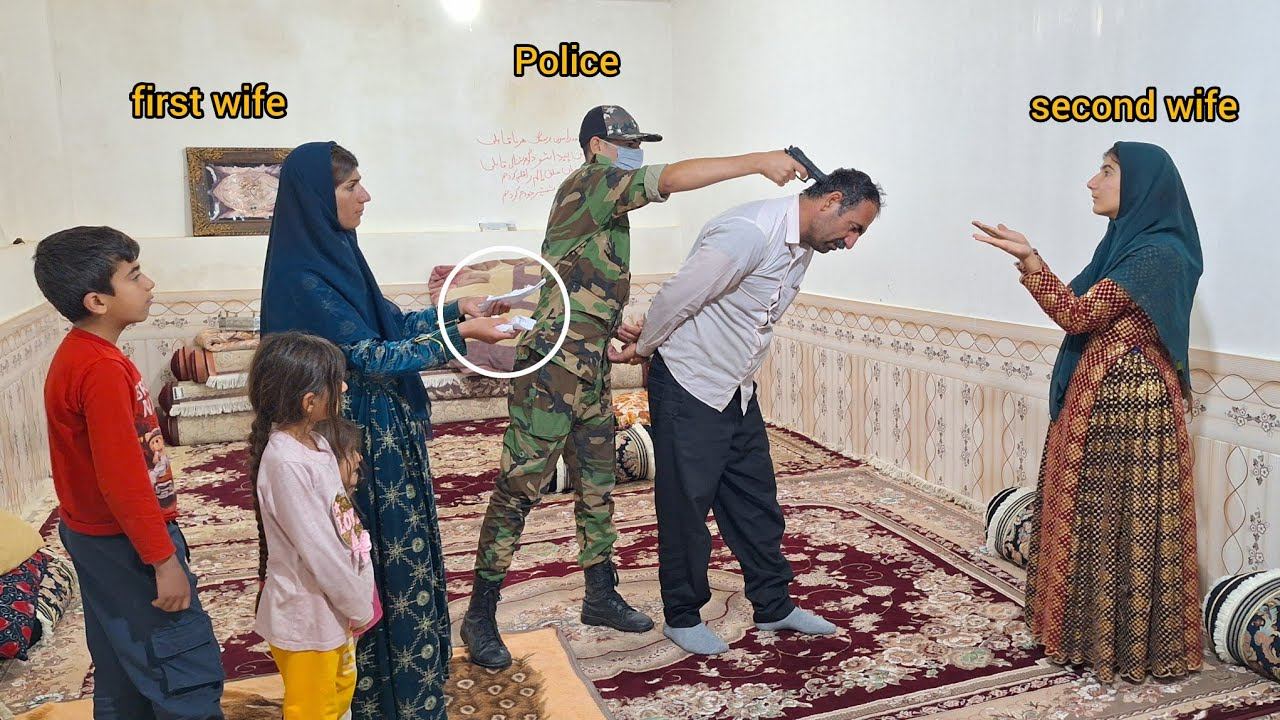 Tearing the letter of Angel by Ali and the second wife reported to the police смотреть онлайн