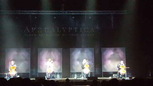 Apocalyptica концерт в СПб 2018 смотреть онлайн