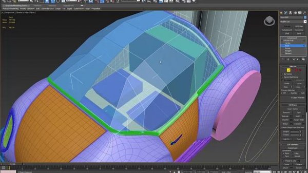 Урок 3d max моделирование машины / modelling car