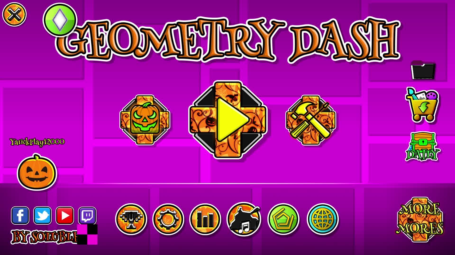 Играем в Geometry Dash #10-11 смотреть онлайн