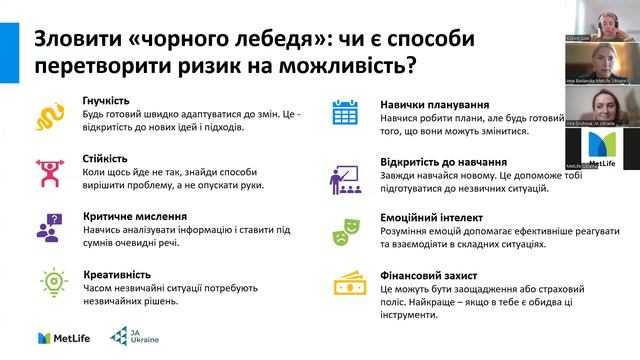 MetLife для Junior achievement Global Money Week 2024 підтримка з фінансової грамотності. смотреть онлайн