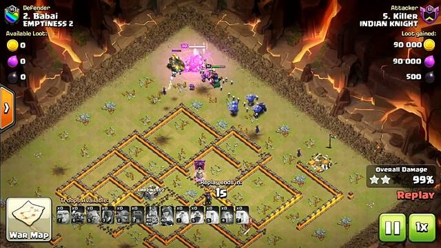 BEST WAR LOG EVER - Enemy Clans 64 Wining Streak Broken Clash Of Clans - Hindi смотреть онлайн