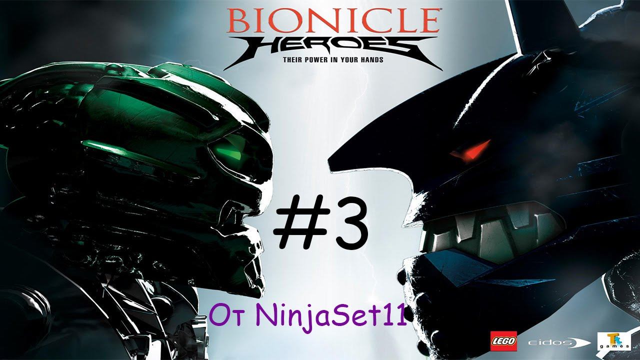 Прохождение Bionicle Heroes №3-Место кораблекрушения смотреть онлайн