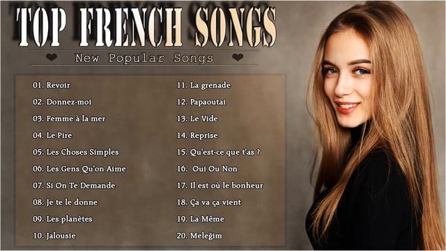 Best French Songs 2020 💕 Best French Music 2020 💕 Top 20 Most Popular French Songs