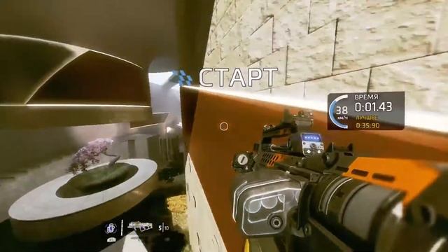 Полоса препятствий и платиновый трофей в Titanfall 2! смотреть онлайн
