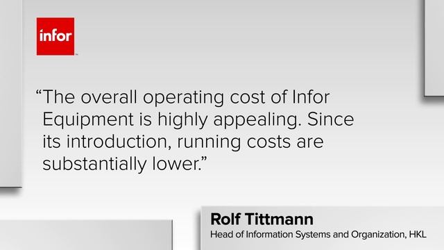 Infor Service Management - Heavy Equipment. смотреть онлайн
