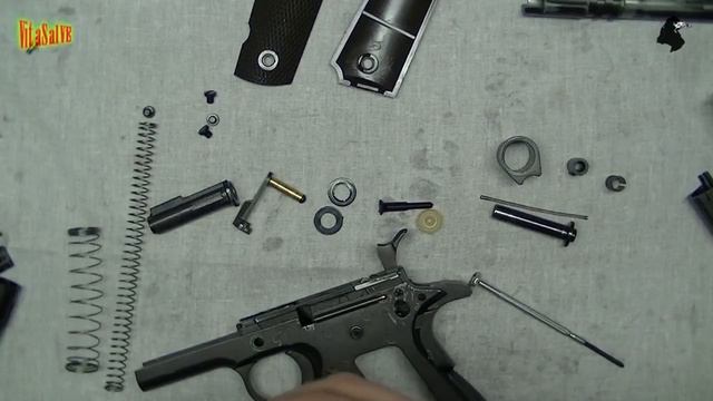 Gletcher CLT 1911 Полная сборка Colt 1911 смотреть онлайн