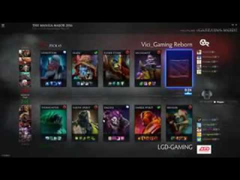 LGD vs VG Reborn Manila Major Highlights LB Dota 2 смотреть онлайн