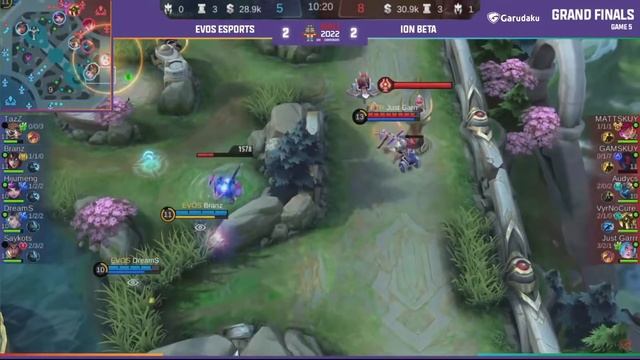 Evos Legends Vs Ion Beta l Match 5 GRANDFINAL IESF смотреть онлайн