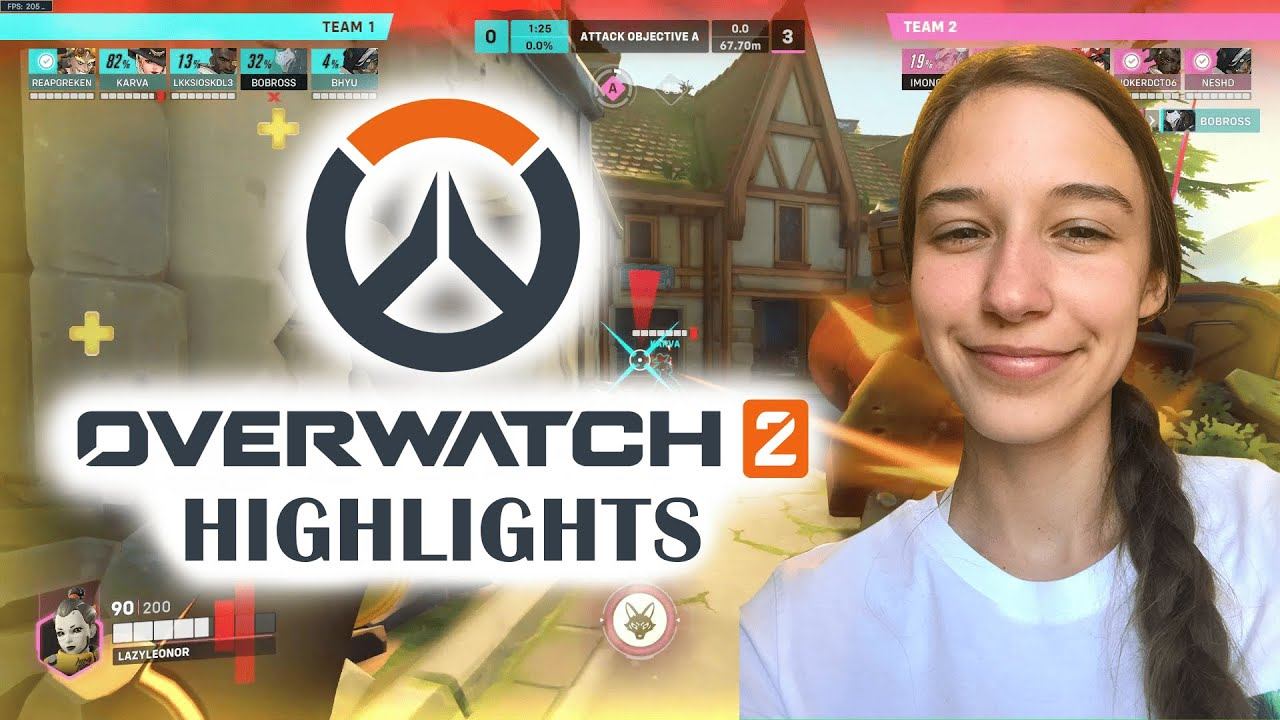 OVERWATCH 2 Highlights by Lazy /part 6 смотреть онлайн