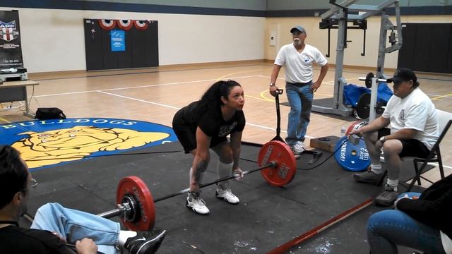 Serafine MacDonald Women's 308lb RAW DeadLift @ 165 lbs смотреть онлайн