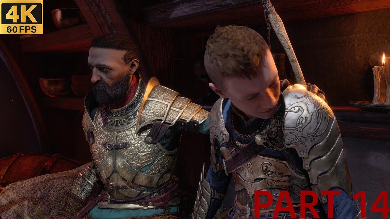 GOD OF WAR RAGNAROK Gameplay Walkthrough PS5 4K 60 FPS No Commentary PART 14 (FULL GAME) смотреть онлайн